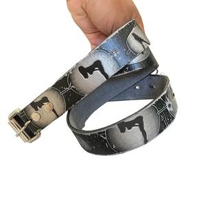 Vintage y2k Hot Girl Silhouette Belt Mens Small